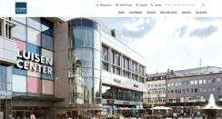 Desktop Screenshot of luisen-center.de