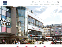 Tablet Screenshot of luisen-center.de